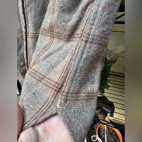 PENDLETON Brown/Gray 100% Wool Vintage Great Condition Size Medium 1960’s - Picture 14 of 16